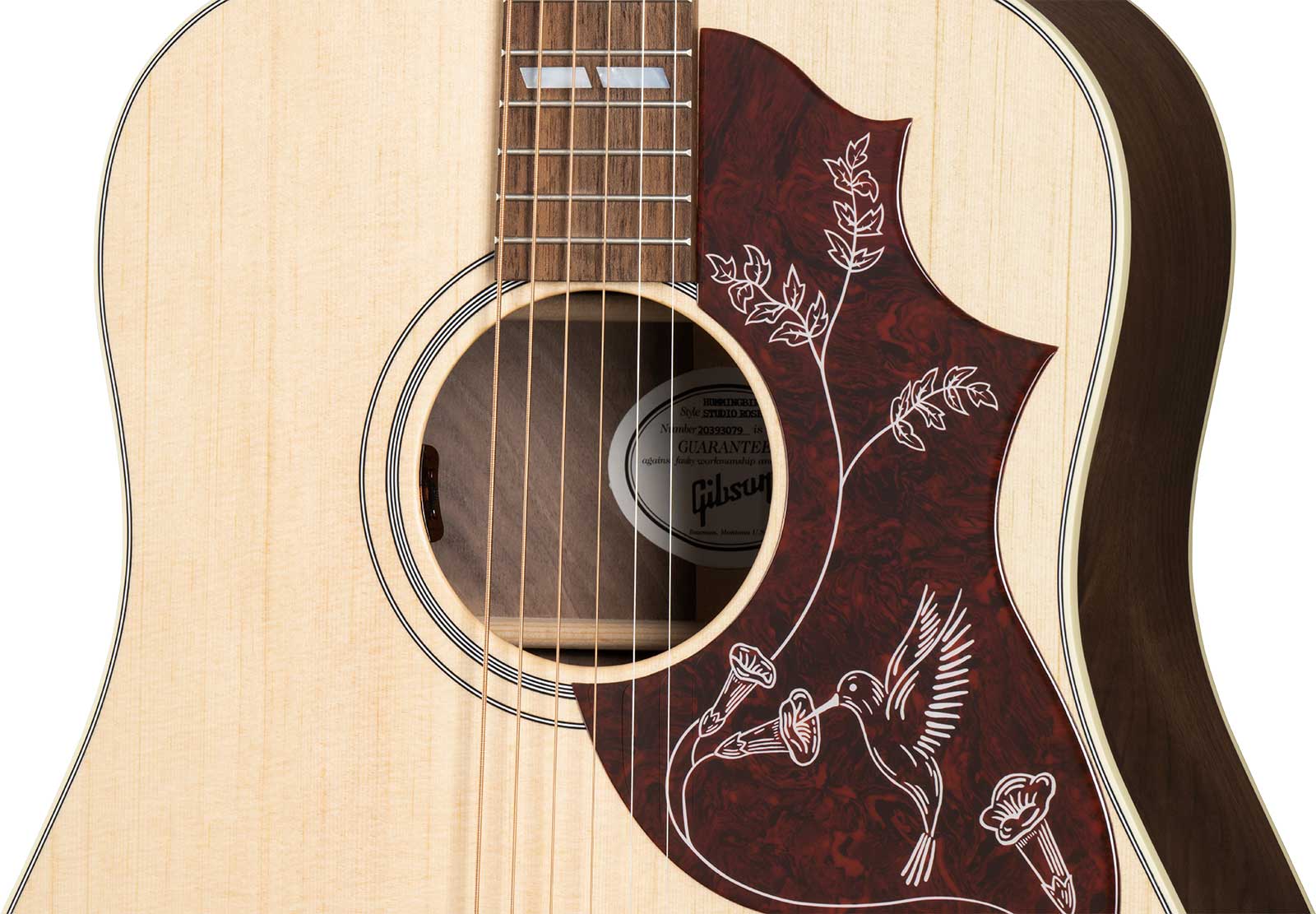 Gibson Hummingbird Studio Walnut Modern 2024 Dreadnought Epicea Noyer Noy - Satin Natural - Folk-Gitarre - Variation 3
