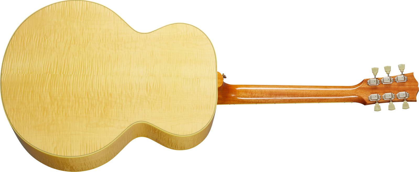 Gibson J-185 Original 2020 Jumbo Epicea Erable Rw - Antique Natural - Elektroakustische Gitarre - Variation 1