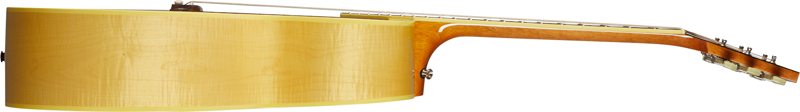 Gibson J-185 Original 2020 Jumbo Epicea Erable Rw - Antique Natural - Elektroakustische Gitarre - Variation 2