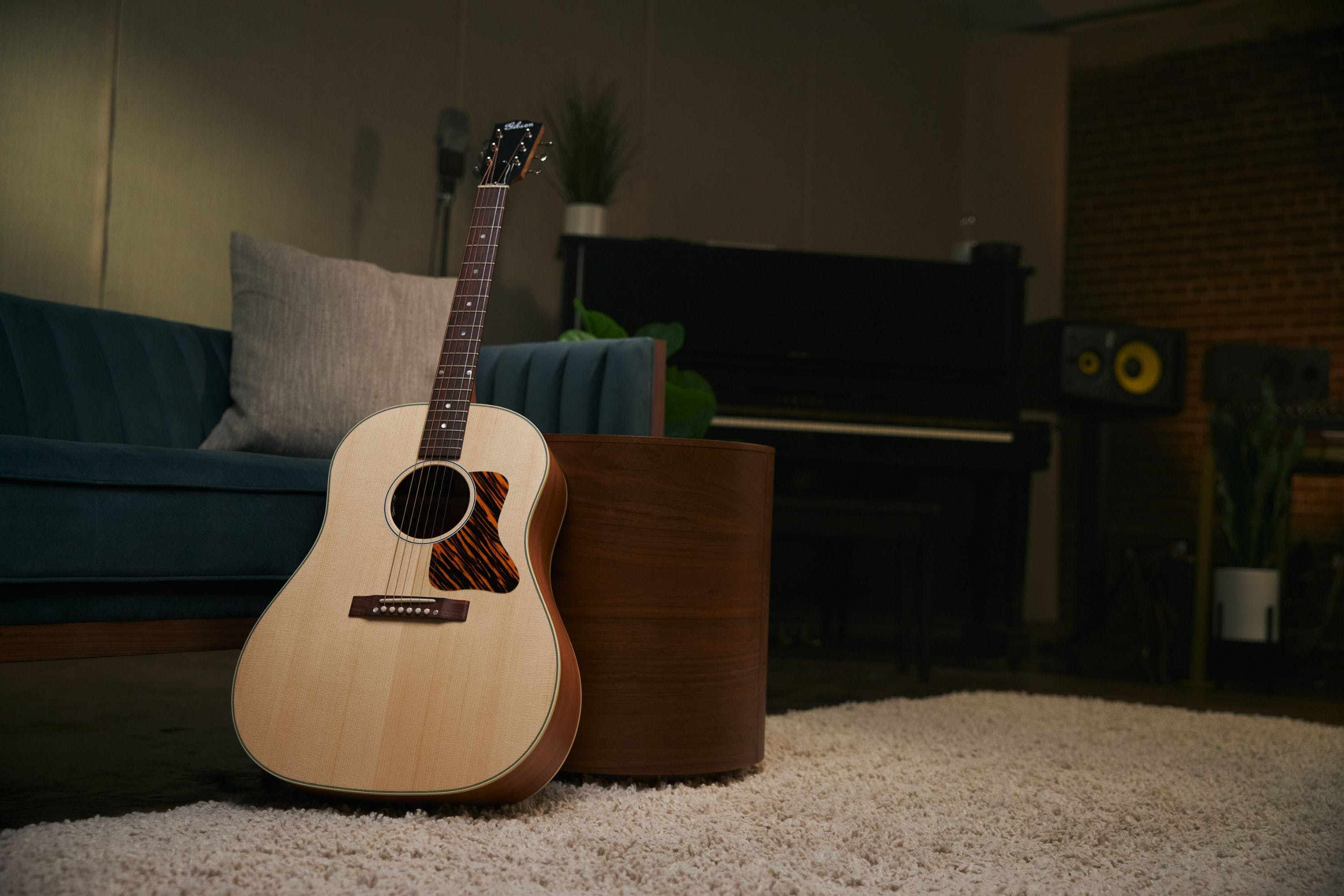 Gibson J-35 Faded 30s Original Dreadnought Epicea Acajou Rw - Antique Natural - Westerngitarre & electro - Variation 6