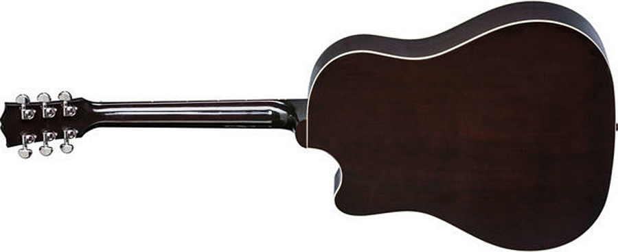 Gibson J-45 Cutaway 2019 Dreadnought Cw Epicea Acajou Rw - Vintage Sunburst - Westerngitarre & electro - Variation 1