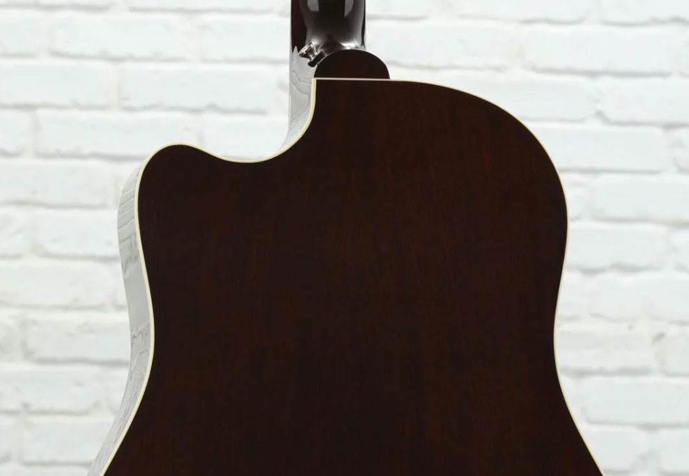 Gibson J-45 Cutaway 2019 Dreadnought Cw Epicea Acajou Rw - Vintage Sunburst - Westerngitarre & electro - Variation 5