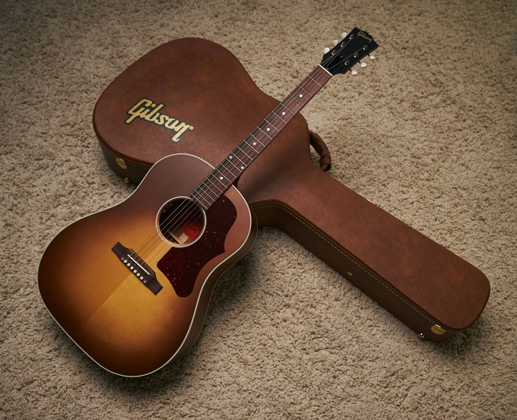 Gibson J-45 Faded 50s Original Dreadnought Epicea Acajou Rw - Vintage Sunburst - Westerngitarre & electro - Variation 6