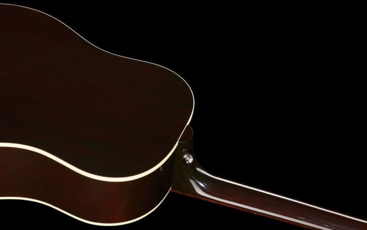 Gibson J-45 Standard Lh Dreadnought Gaucher Epicea Acajou Rw - Vintage Sunburst - Elektroakustische Gitarre - Variation 3