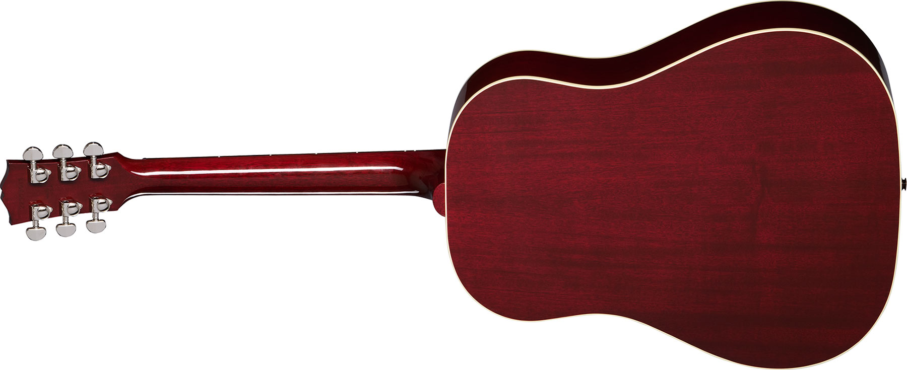 Gibson J45 Standard Modern Dreadnought Epicea Acajou Rw - Wine Red - Folk-Gitarre - Variation 1