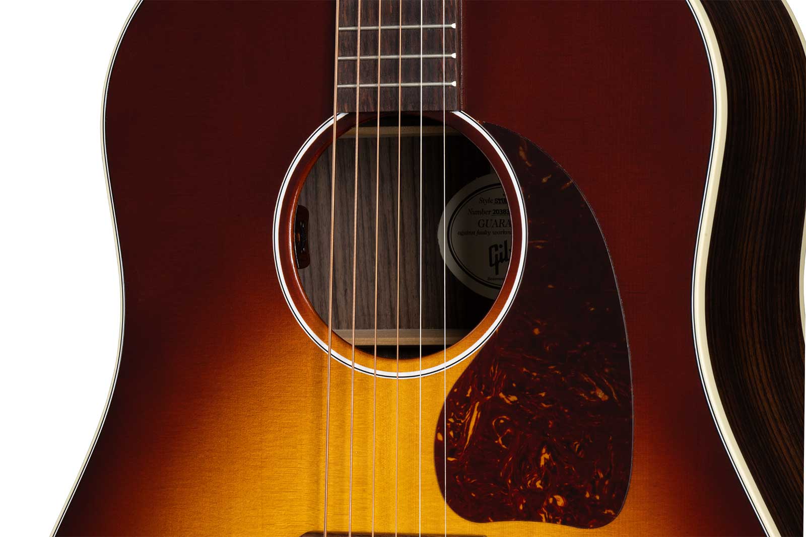 Gibson J-45 Studio Rosewood Modern 2024 Dreadnought Epicea Palissandre Rw - Rosewood Burst - Folk-Gitarre - Variation 6