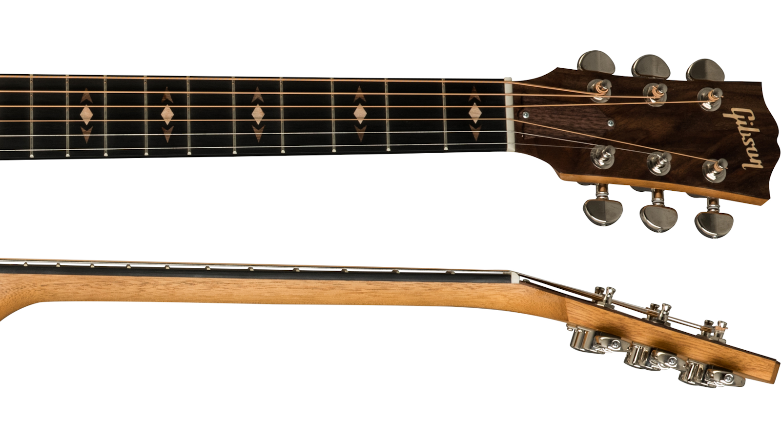 Gibson J-45 Sustainable 2019 Epicea Noyer Ric - Antique Natural - Elektroakustische Gitarre - Variation 3