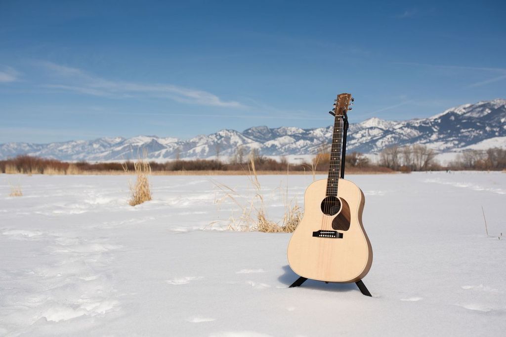 Gibson J-45 Sustainable 2019 Epicea Noyer Ric - Antique Natural - Elektroakustische Gitarre - Variation 4