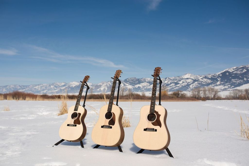 Gibson J-45 Sustainable 2019 Epicea Noyer Ric - Antique Natural - Elektroakustische Gitarre - Variation 5