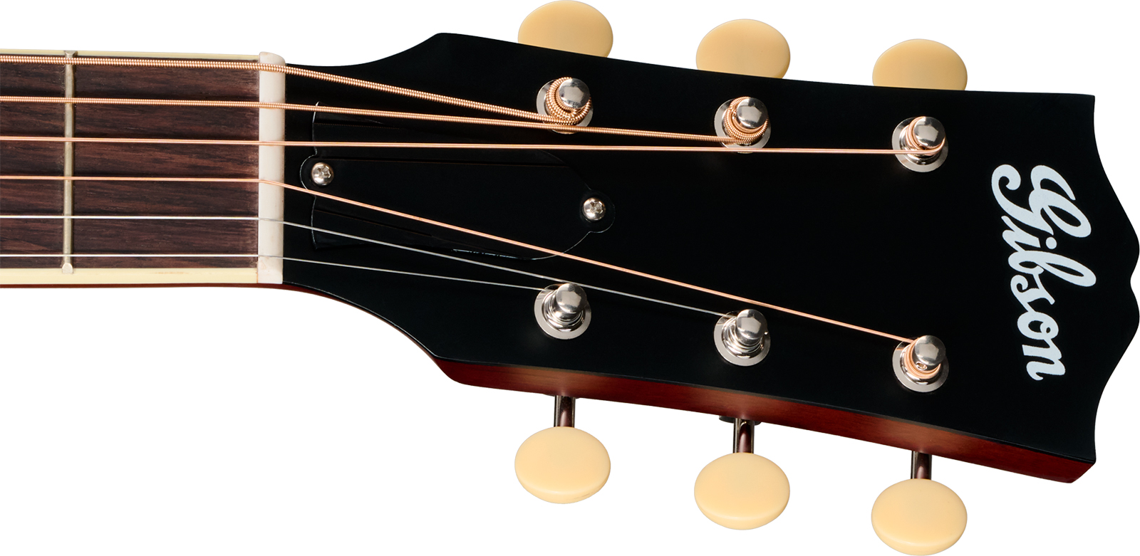 Gibson J185 Century 12-fret Jumbo Shsc Epicea Acajou Rw - Vintage Sunburst Satin - Folk-Gitarre - Variation 4