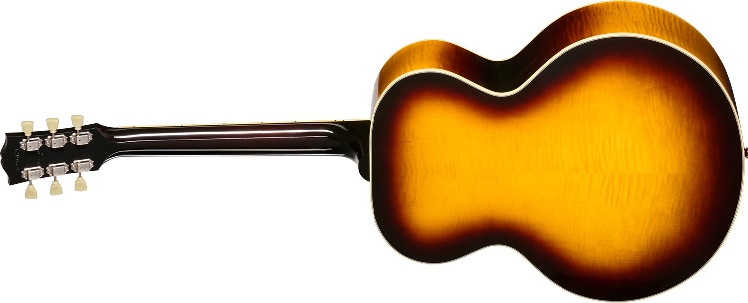 Gibson J185 Original (baggs Hifi Dna) Jumbo Epicea Erable Rw - Vintage Sunburst - Folk-Gitarre - Variation 1