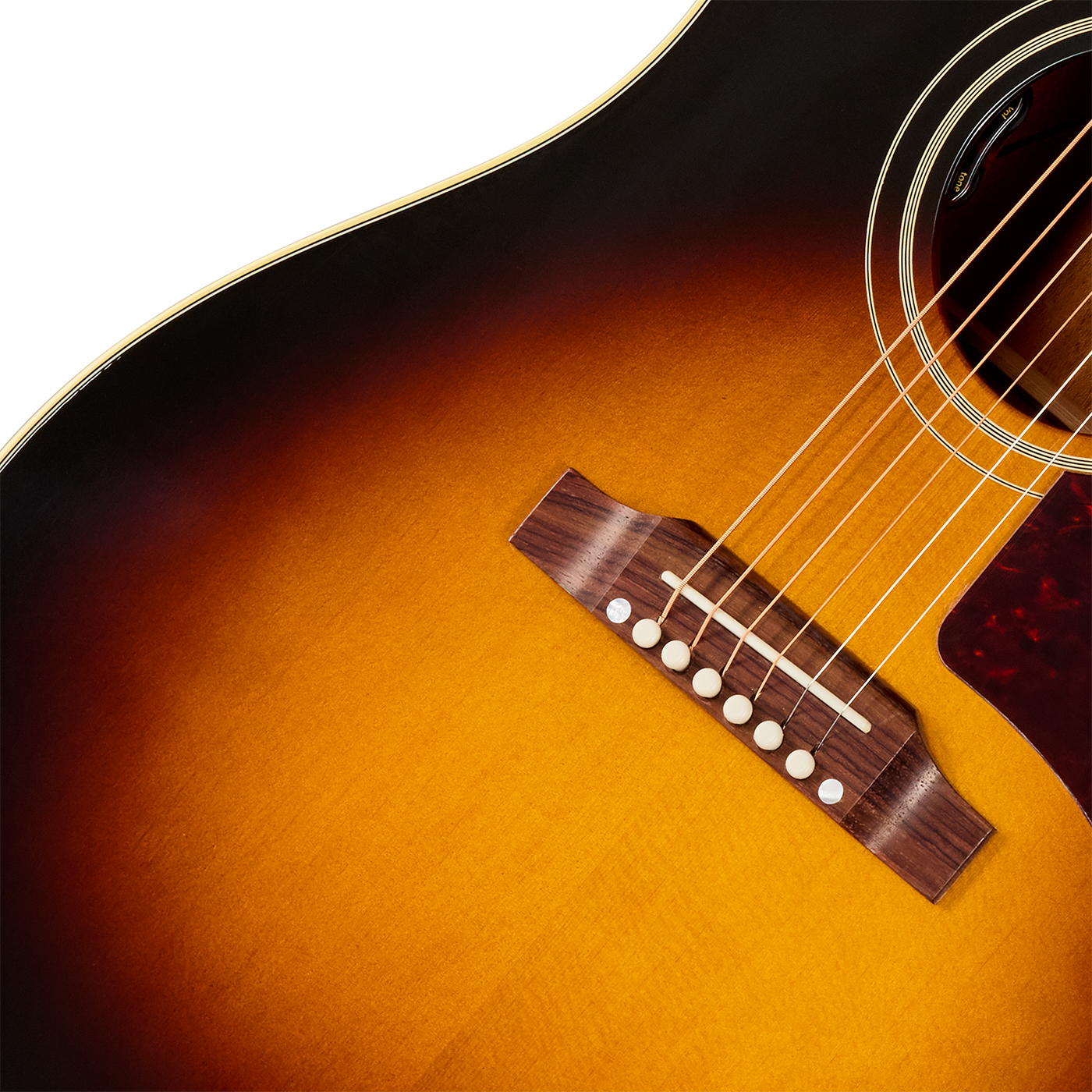 Gibson J45 60s Original (baggs Hifi Dna) Dreadnought Epicea Acajou Rw - Vintage Sunburst - Folk-Gitarre - Variation 3