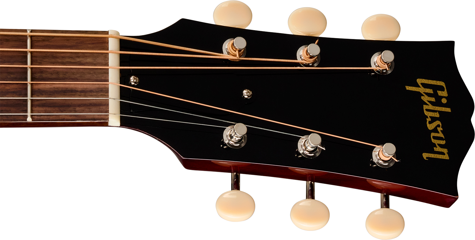 Gibson J45 60s Original (baggs Hifi Dna) Dreadnought Epicea Acajou Rw - Vintage Cherry Sunburst - Folk-Gitarre - Variation 5