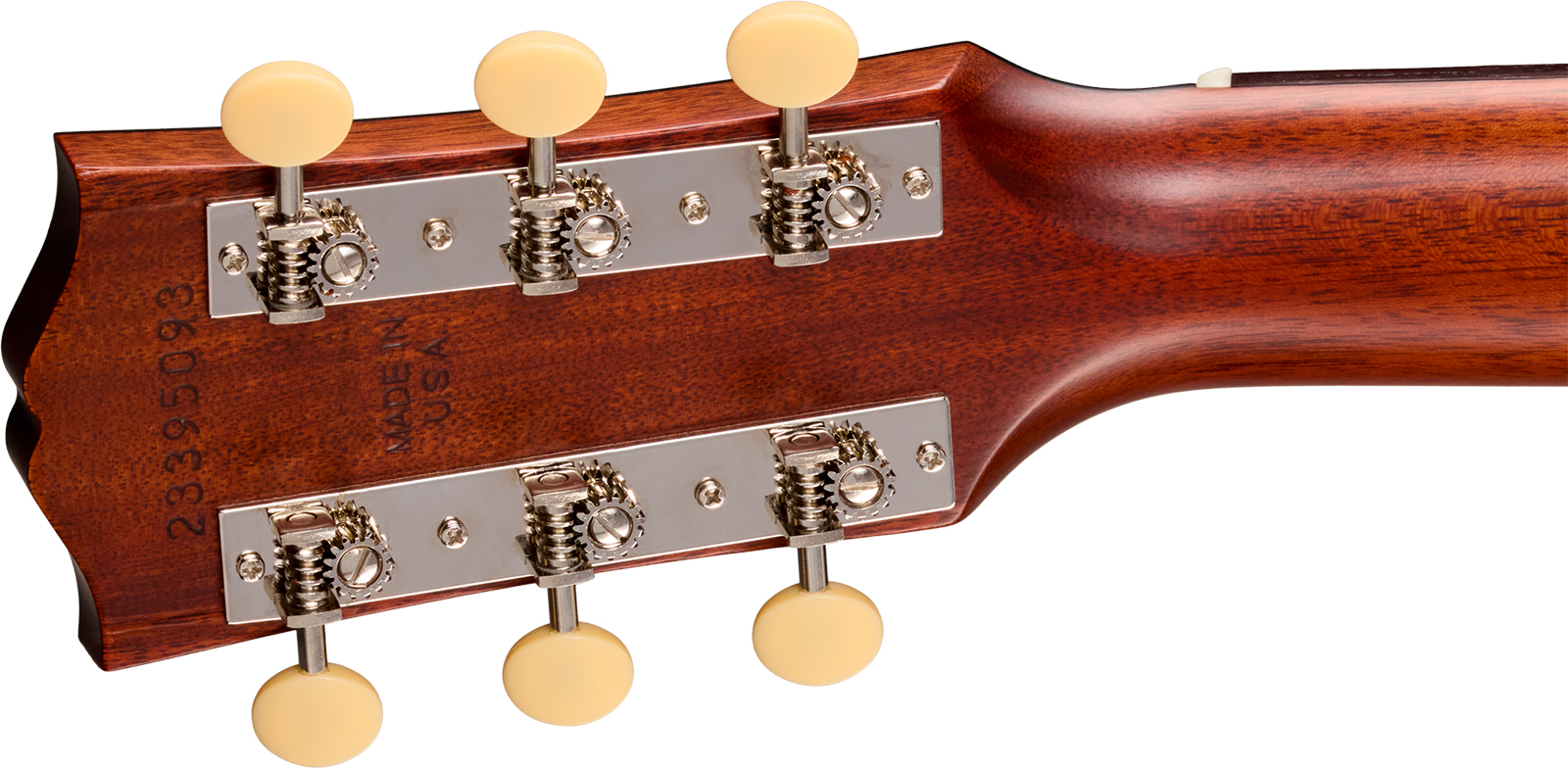 Gibson J45 Century 12-fret Lh Dreadnought Shsc Gaucher Epicea Acajou Rw - Vintage Amber Satin - Folk-Gitarre - Variation 5