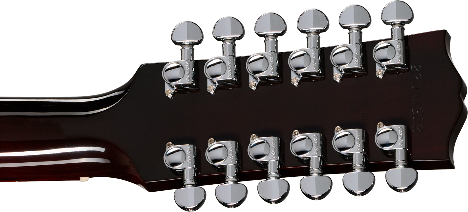 Gibson J45 Standard 12-string Lh (baggs Hifi Dna) Dreadnought 12c Gaucher Epicea Acajou Rw - Vintage Sunburst - Folk-Gitarre - Variation 6