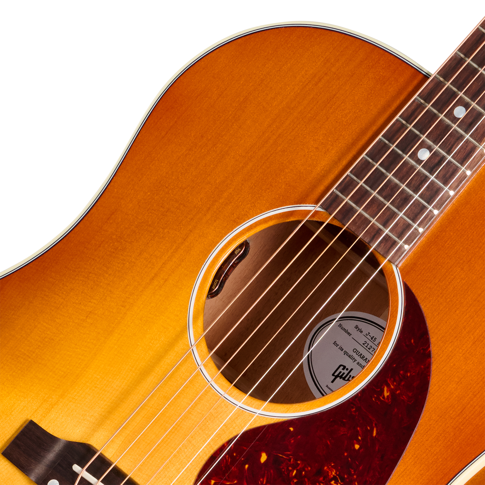 Gibson J45 Standard (baggs Hifi Dna) Dreadnought Epicea Acajou Rw - Heritage Cherry Sunburst - Folk-Gitarre - Variation 2