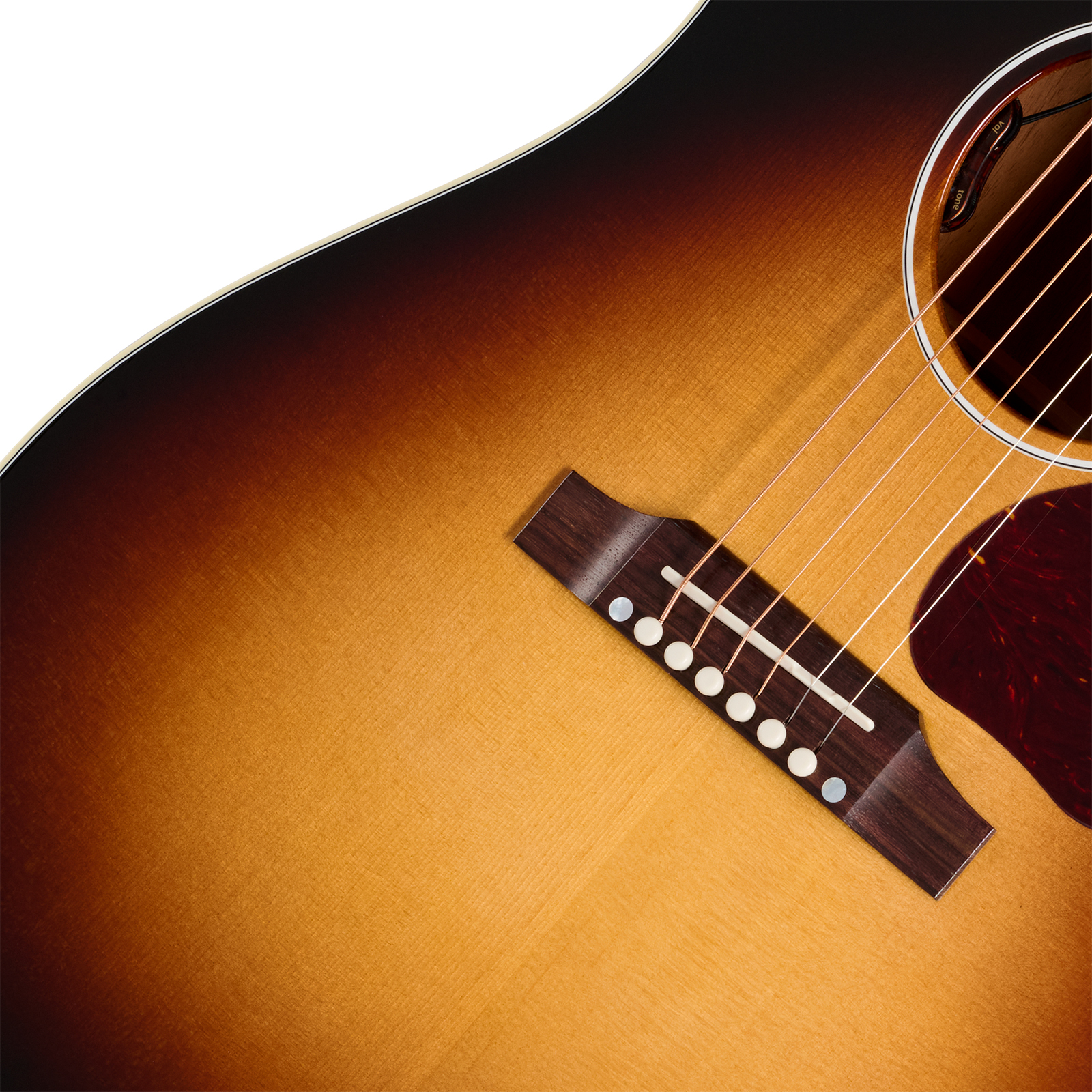 Gibson J45 Standard (baggs Hifi Dna) Dreadnought Epicea Acajou Rw - Vintage Sunburst - Folk-Gitarre - Variation 3