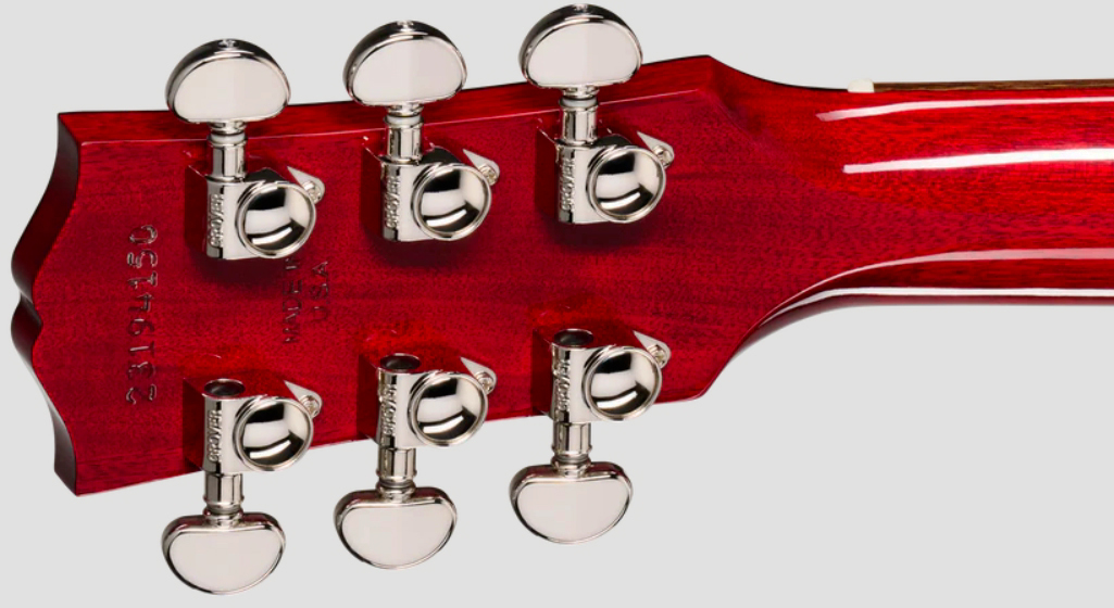 Gibson J45 Standard Modern Dreadnought Epicea Acajou Rw - Natural Top / Cherry Back/sides - Folk-Gitarre - Variation 4