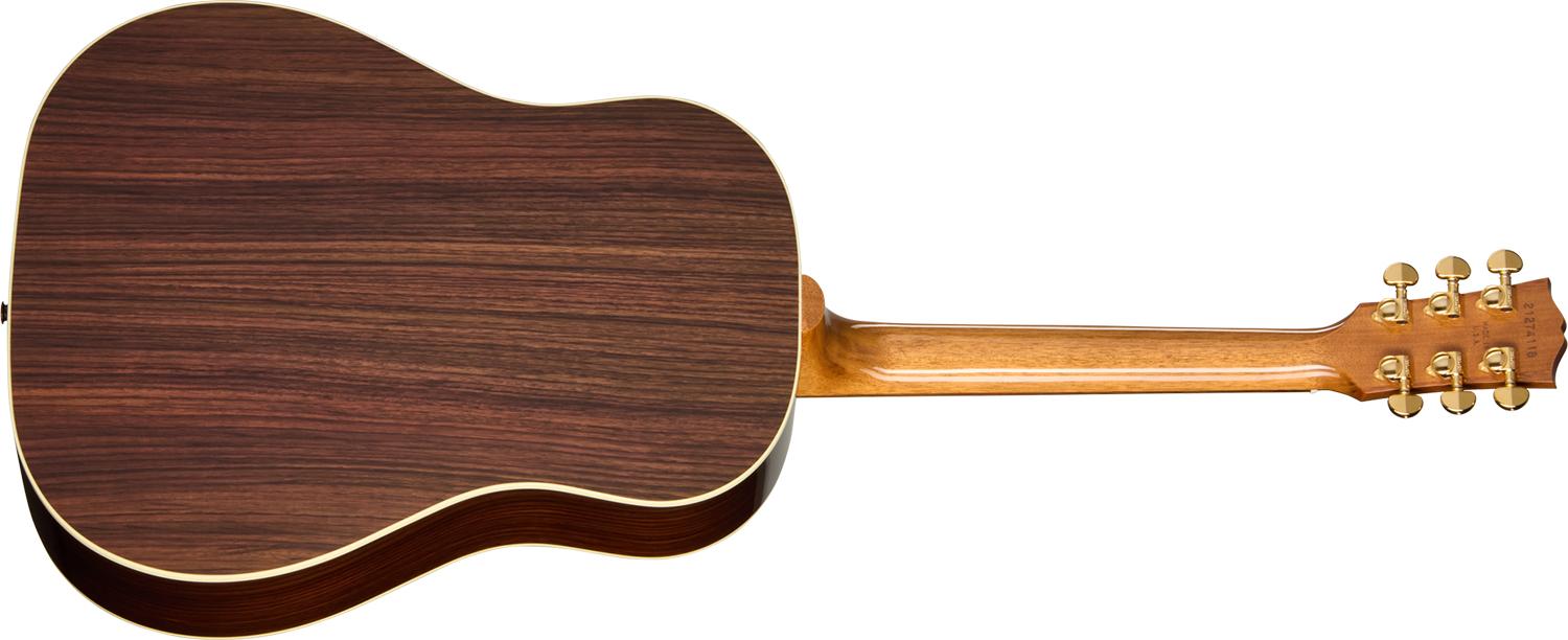 Gibson J45 Standard Rosewood Lh (baggs Hifi Dna) Dreadnought Gaucher Epicea Palissandre Rw - Rosewood Burst - Folk-Gitarre - Variation 1