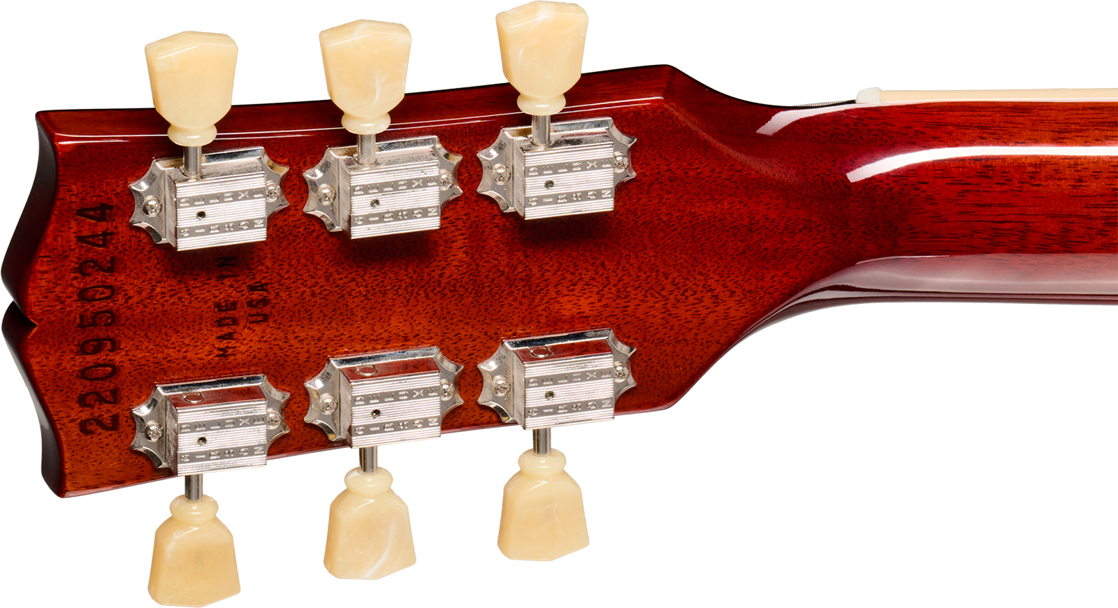 Gibson Jake Kiszka Sg Standard Ltd Signature 2h Ht Rw - Faded Vintage Cherry - Double Cut E-Gitarre - Variation 6