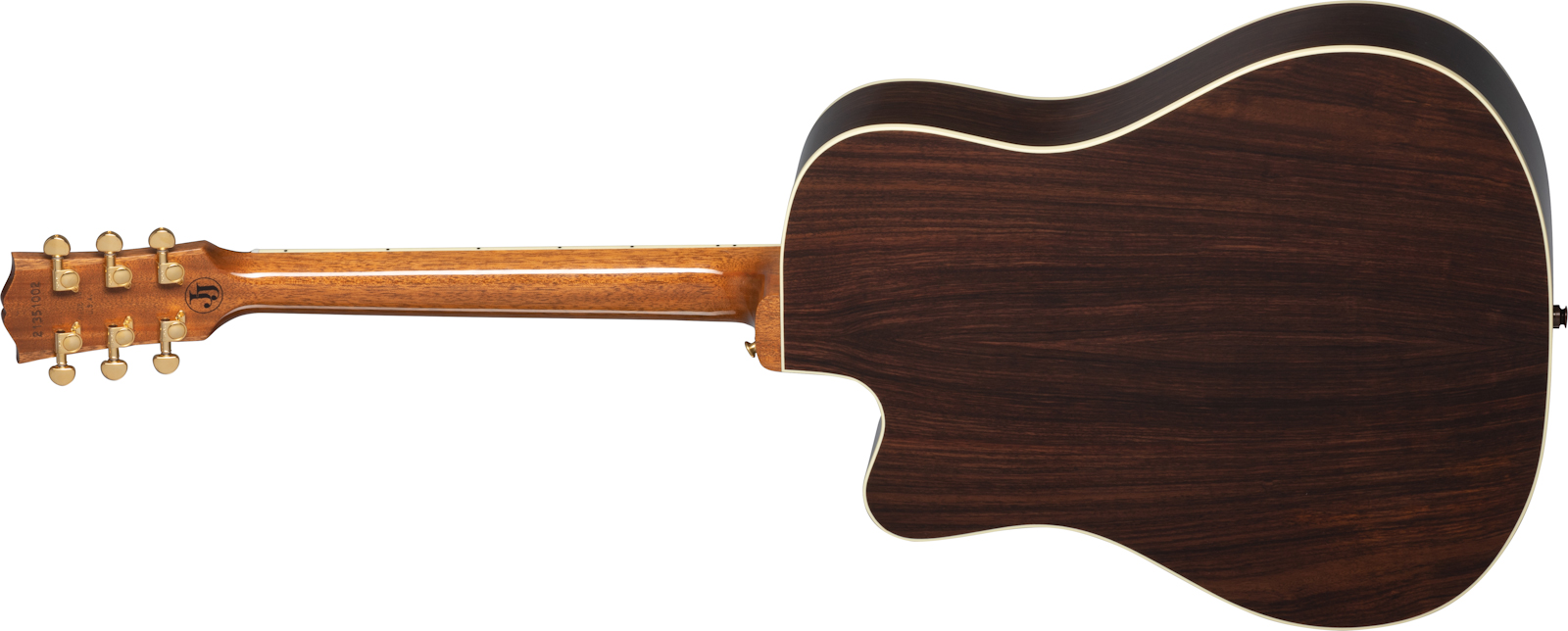 Gibson Jerry Cantrell Songwriter Atone Signature Dreadnought Cw Epicea Palissandre Rw - Ebony - Westerngitarre & electro - Variation 2