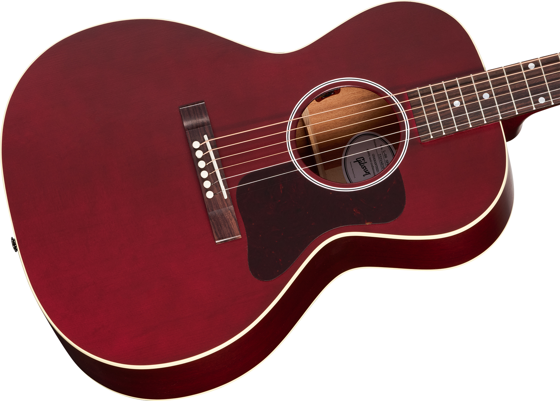 Gibson L-00 Special Modern Parlor Epicea Acajou Rw - Satin Wine Red - Folk-Gitarre - Variation 3