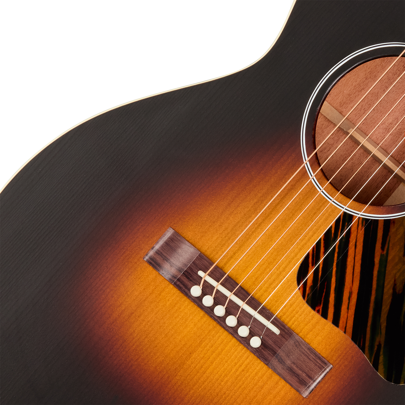 Gibson L00 Century 12-fret Lh Parlor Shsc Gaucher Epicea Acajou Rw - Vintage Sunburst Satin - Folk-Gitarre - Variation 3