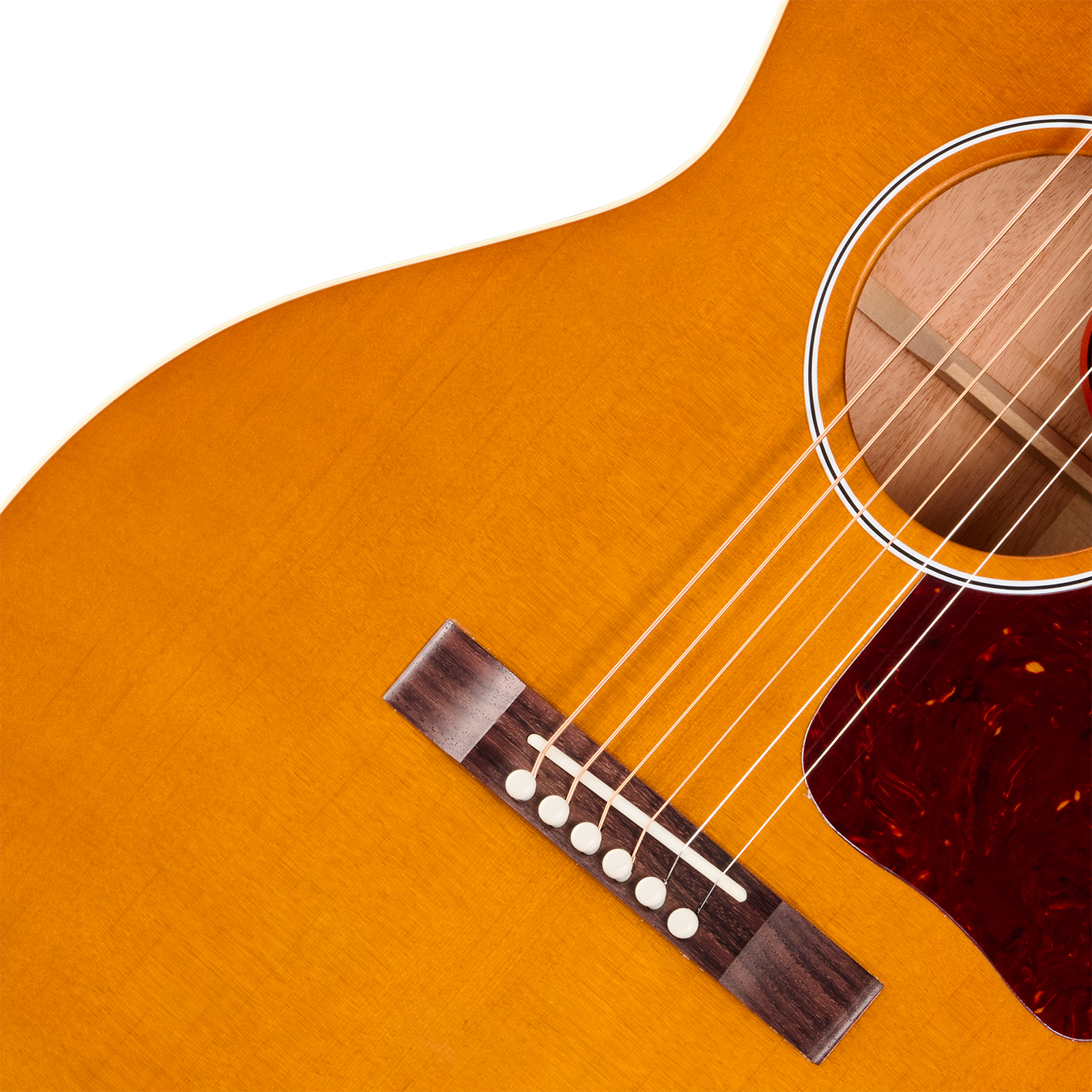 Gibson L00 Century 12-fret Parlor Shsc Epicea Acajou Rw - Vintage Amber Satin - Folk-Gitarre - Variation 2