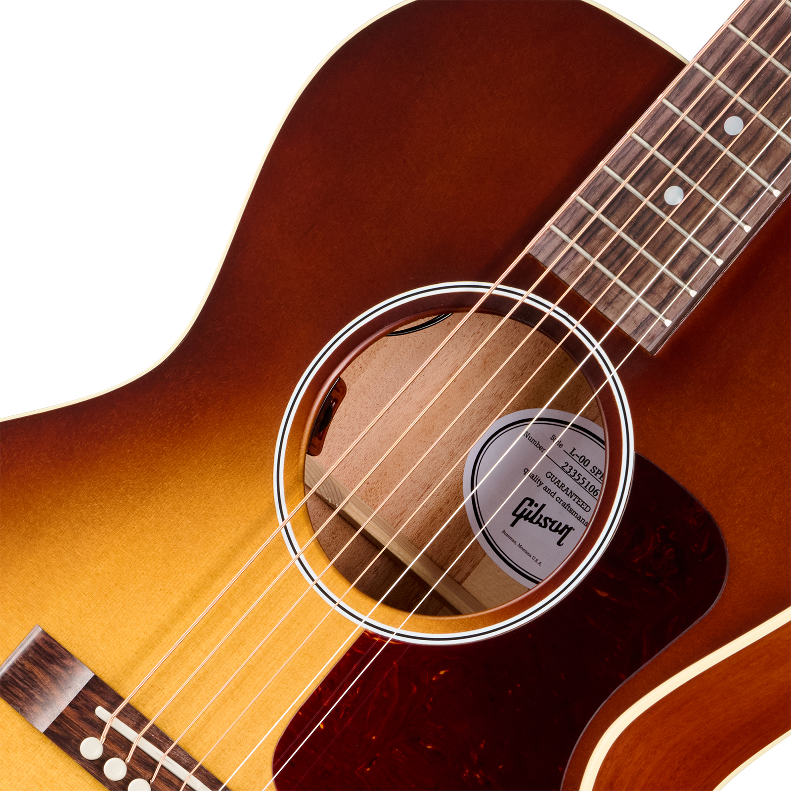 Gibson L00 Special Modern Parlor Shsc Epicea Acajou Rw - Satin Honey Burst - Folk-Gitarre - Variation 2