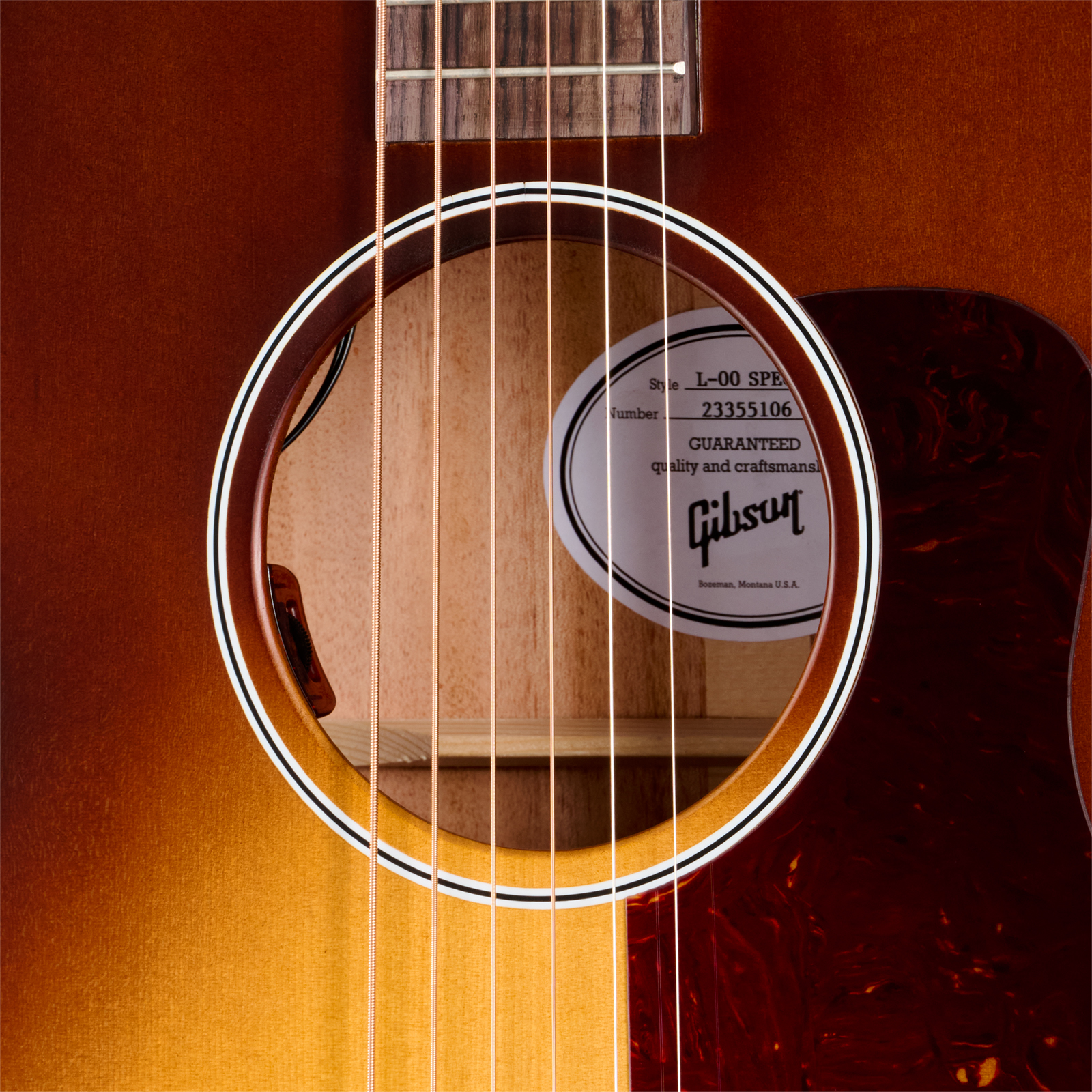 Gibson L00 Special Modern Parlor Shsc Epicea Acajou Rw - Satin Honey Burst - Folk-Gitarre - Variation 4