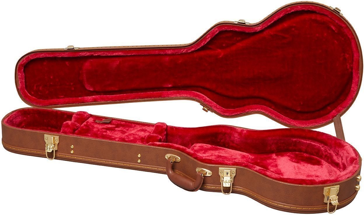 Koffer für E-Gitarren Fame Case Singlecut Guitar Brown