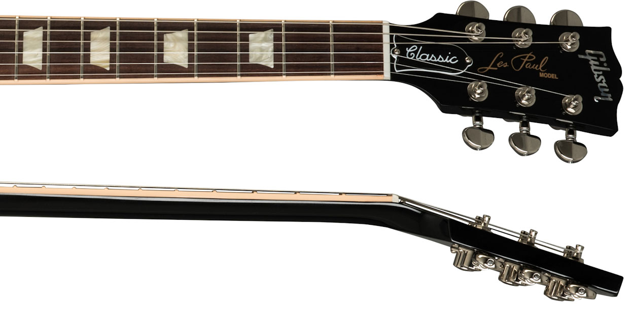Gibson Les Paul Classic Modern 2h Ht Rw - Ebony - Single-Cut-E-Gitarre - Variation 3