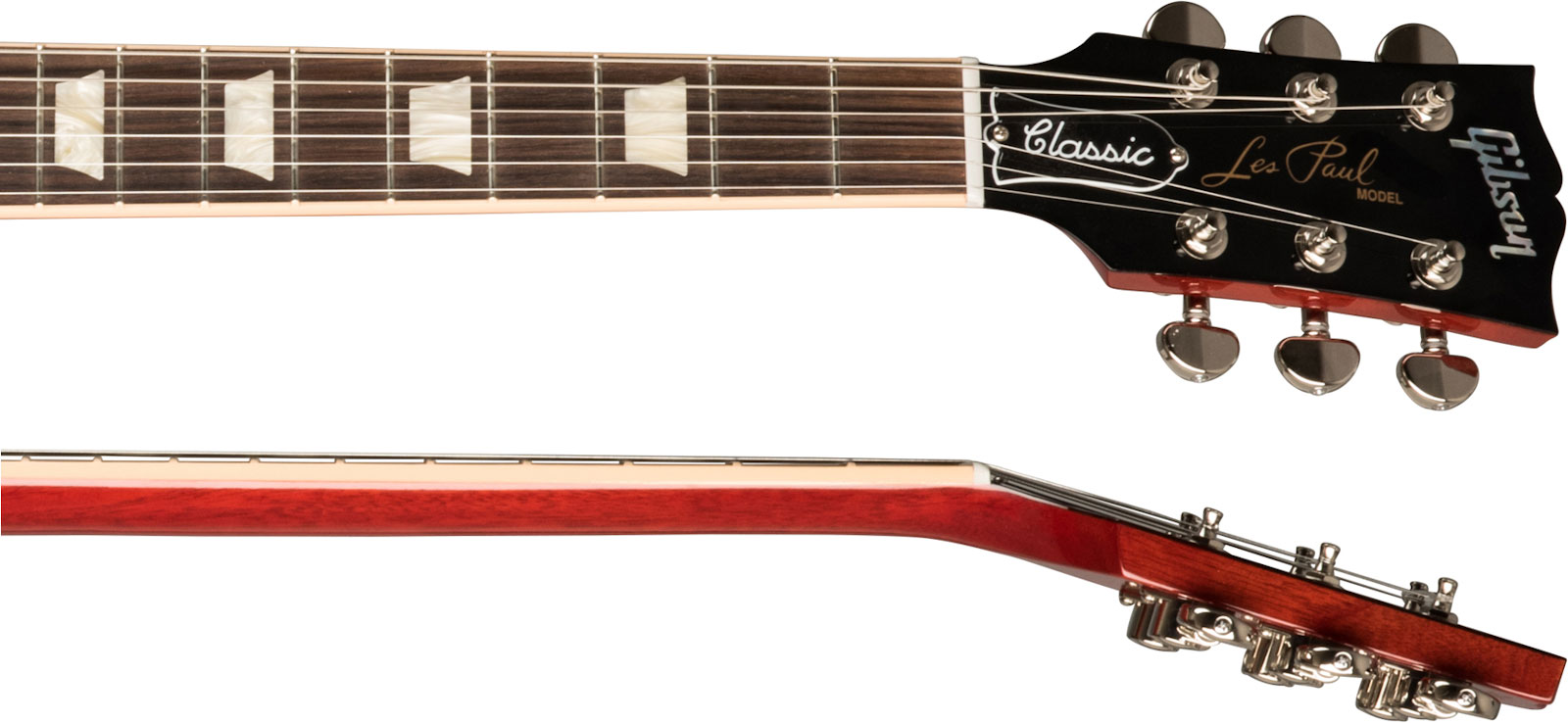 Gibson Les Paul Classic Modern 2h Ht Rw - Trans Cherry - Single-Cut-E-Gitarre - Variation 3