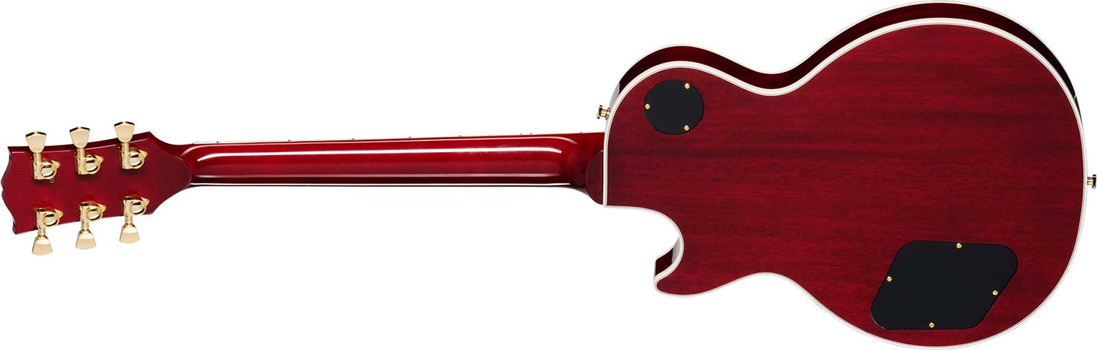 Gibson Les Paul Custom 70s 2h Ht Eb - Wine Red - Single-Cut-E-Gitarre - Variation 1