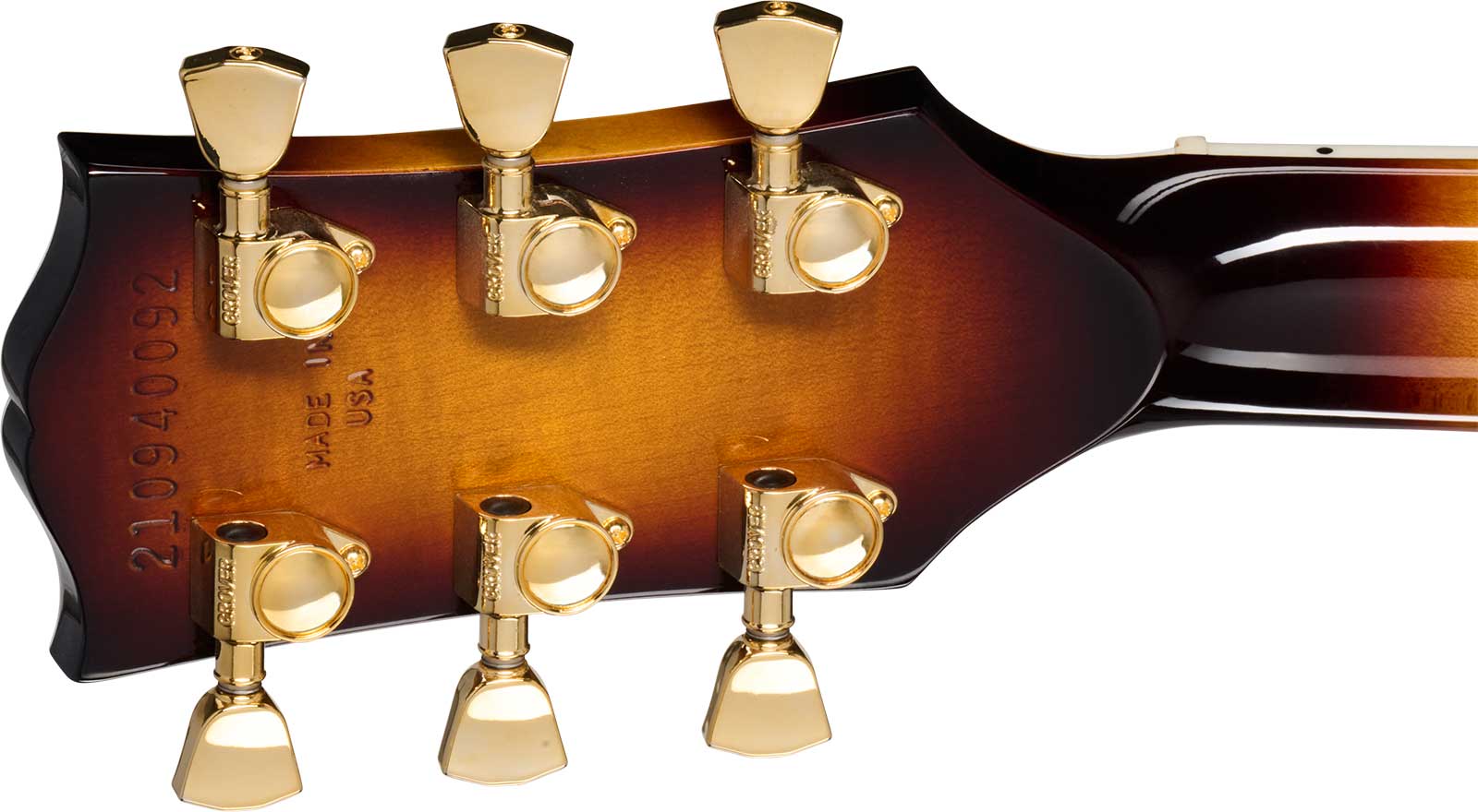 Gibson Les Paul Custom 70s 2h Ht Eb - Tobacco Burst - Single-Cut-E-Gitarre - Variation 5