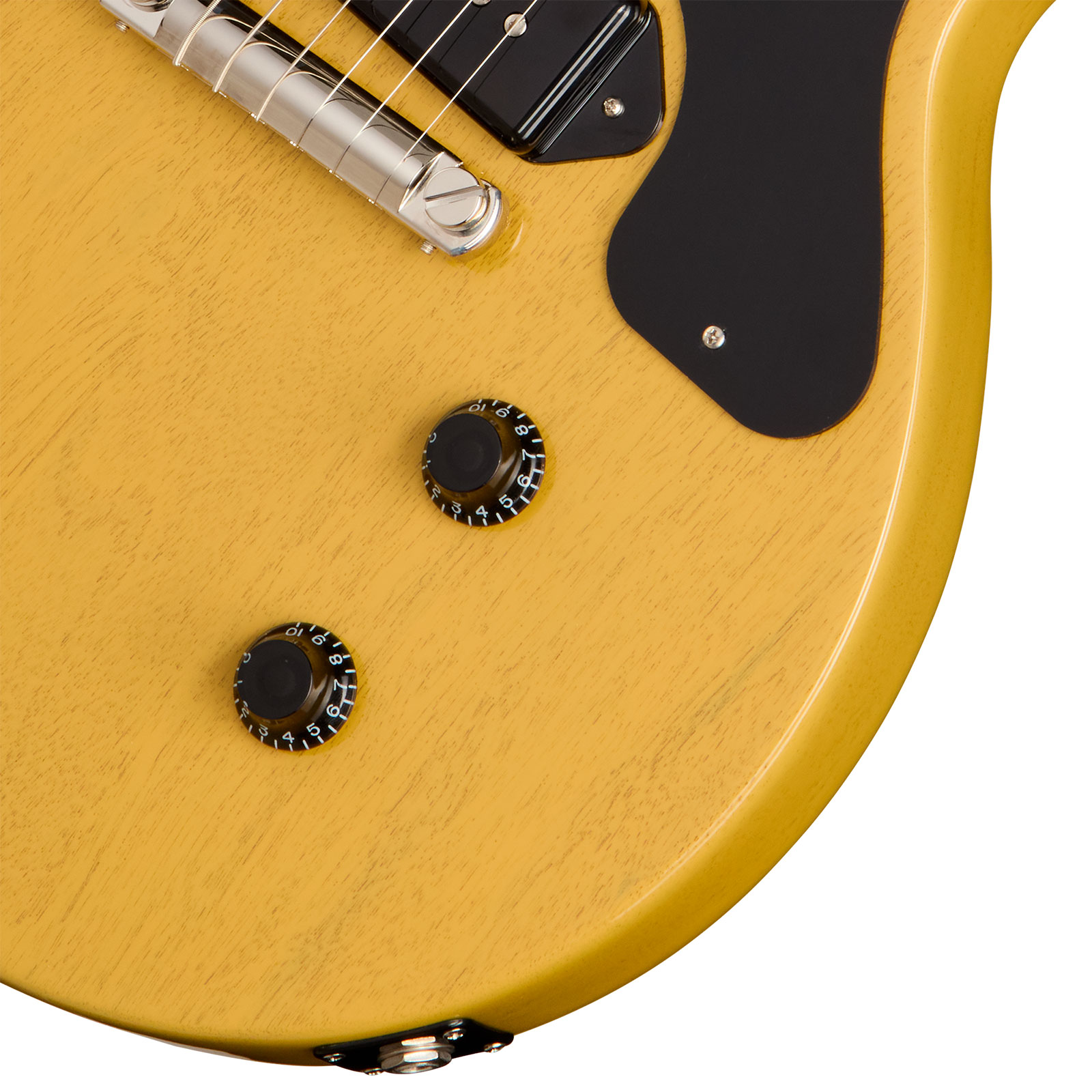 Gibson Les Paul Junior Dc Usa 2s P90 Ht Rw - Tv Yellow - Double Cut E-Gitarre - Variation 9