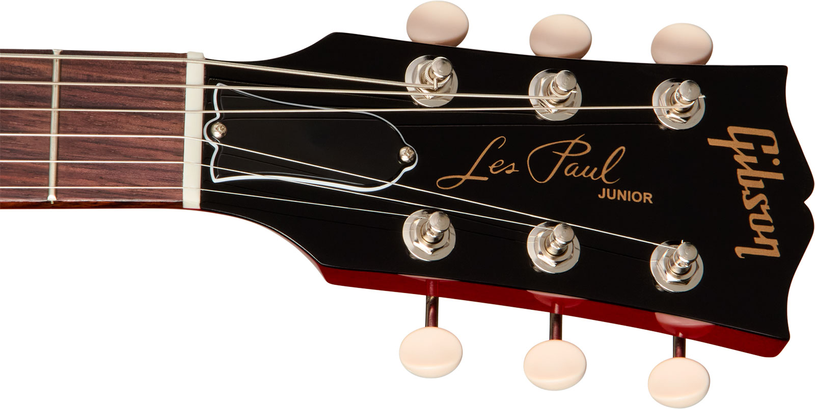 Gibson Les Paul Junior Dc Usa 2s P90 Ht Rw - Vintage Cherry - Double Cut E-Gitarre - Variation 10