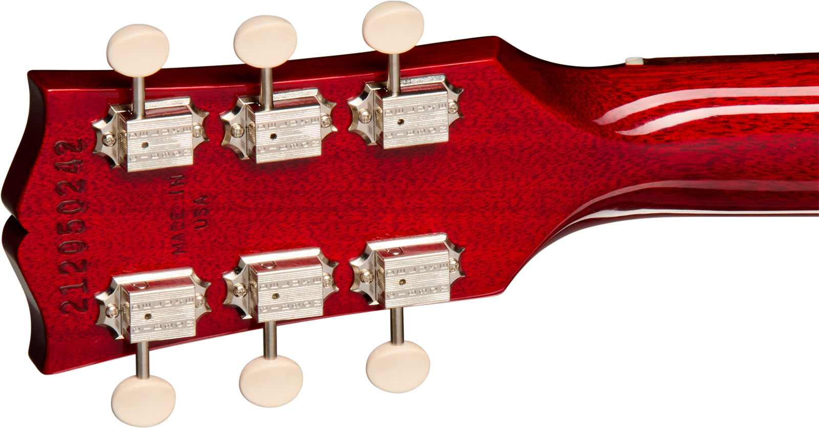Gibson Les Paul Junior Dc Usa 2s P90 Ht Rw - Vintage Cherry - Double Cut E-Gitarre - Variation 11
