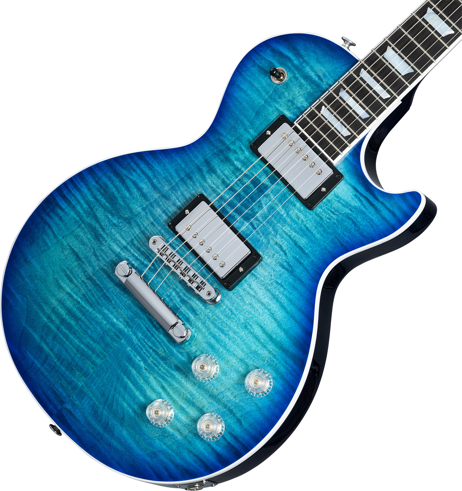 Gibson Les Paul Modern Figured 2h Ht Rw - Cobalt Burst - Single-Cut-E-Gitarre - Variation 3