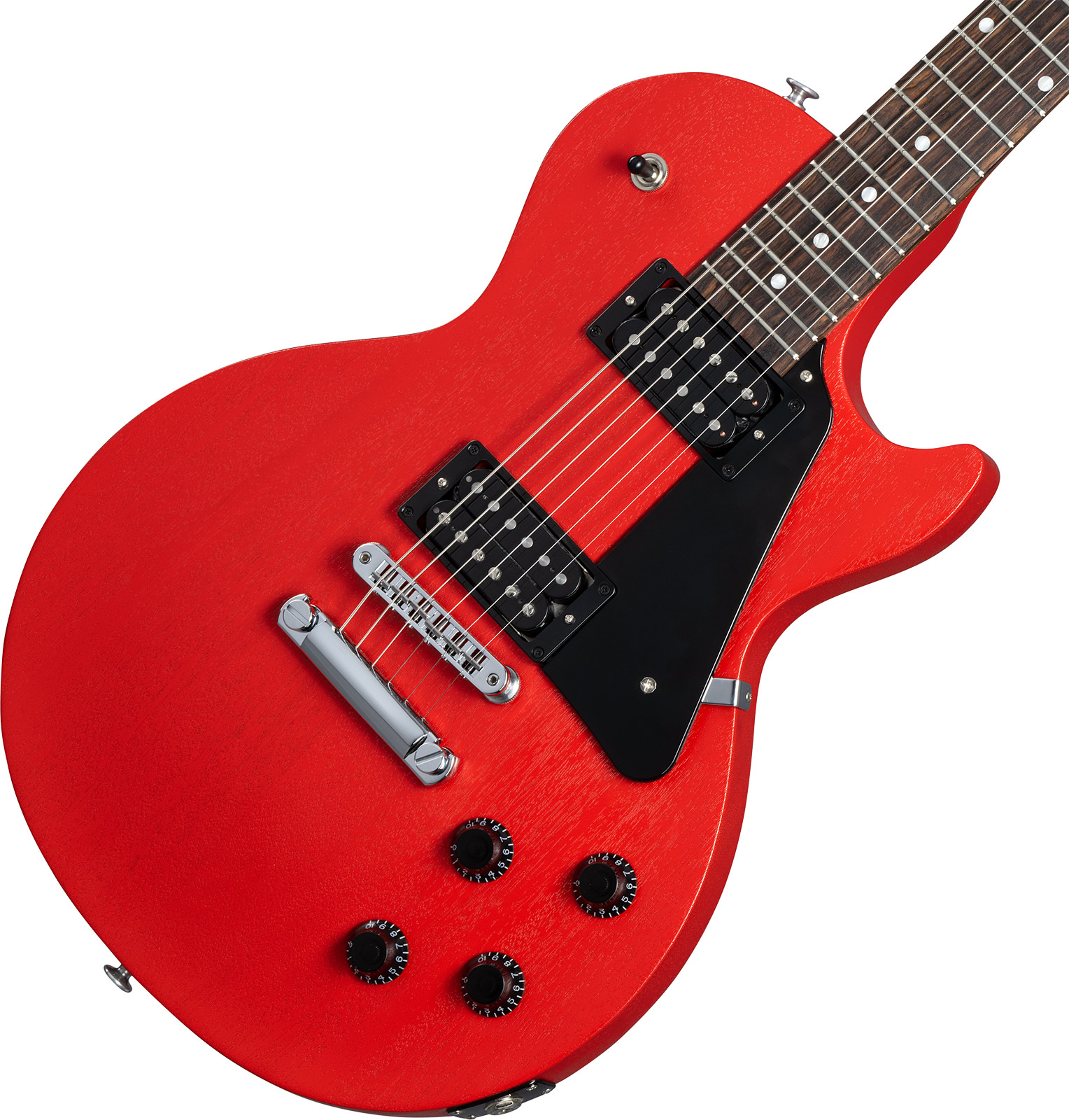 Gibson Les Paul Modern Lite 2h Ht Rw - Cardinal Red - Single-Cut-E-Gitarre - Variation 3