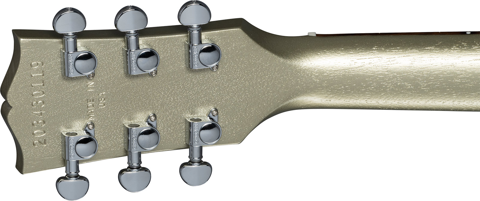 Gibson Les Paul Modern Lite 2h Ht Rw - Gold Mist Satin - Single-Cut-E-Gitarre - Variation 4