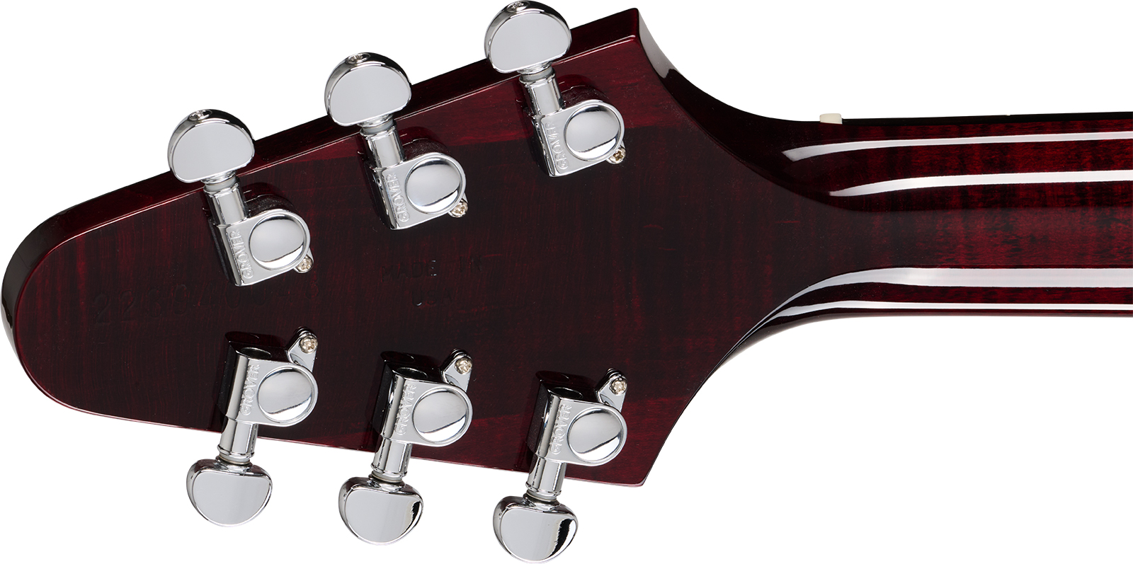 Gibson Les Paul Music City 50th Ann. 2h Ht Eb - Wine Red - Single-Cut-E-Gitarre - Variation 4