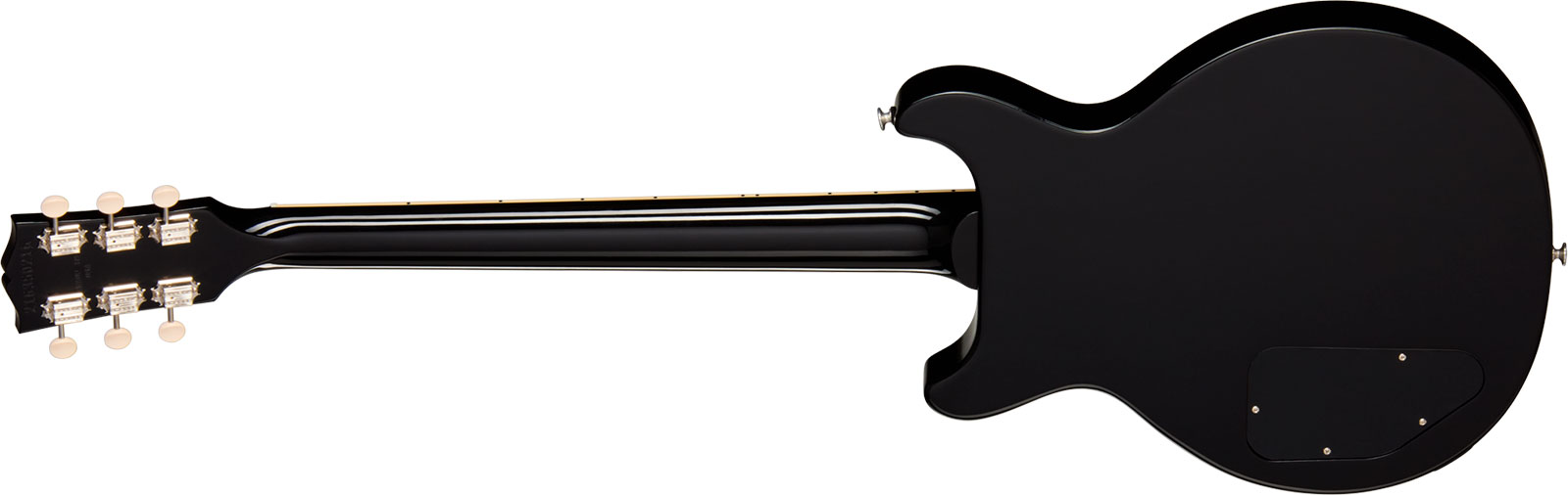 Gibson Les Paul Special Dc Usa 2s P90 Ht Rw - Ebony - Double Cut E-Gitarre - Variation 1