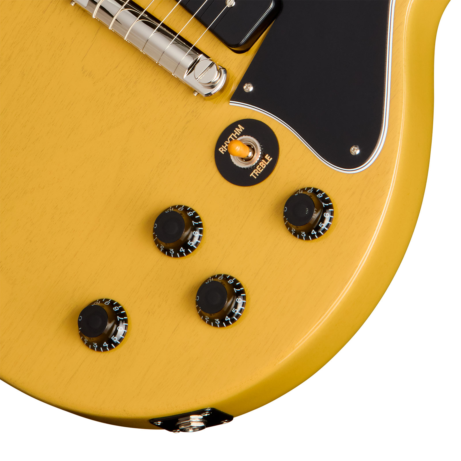 Gibson Les Paul Special Dc Usa 2s P90 Ht Rw - Tv Yellow - Double Cut E-Gitarre - Variation 3
