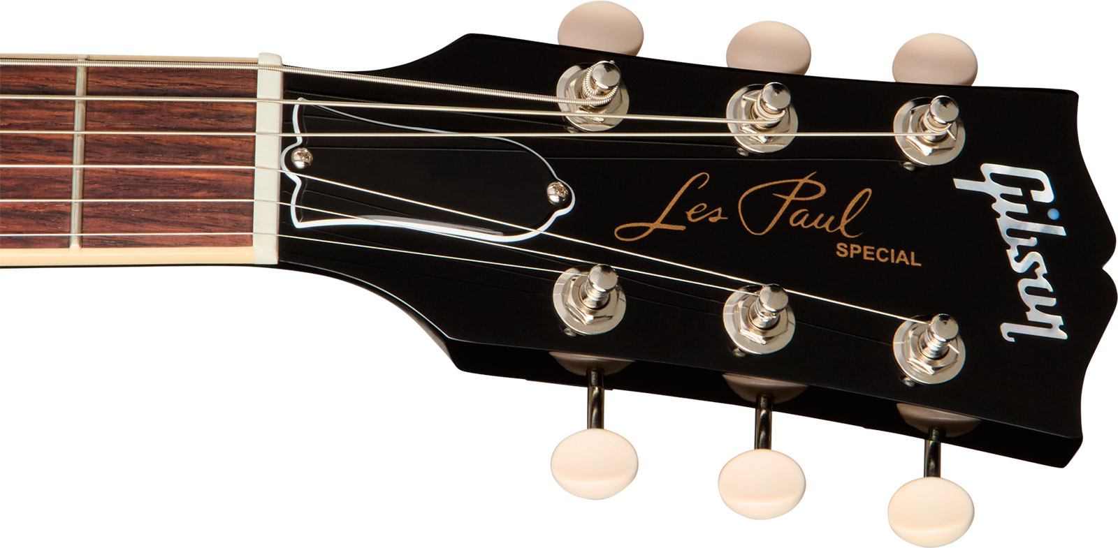 Gibson Les Paul Special Dc Usa 2s P90 Ht Rw - Ebony - Double Cut E-Gitarre - Variation 4