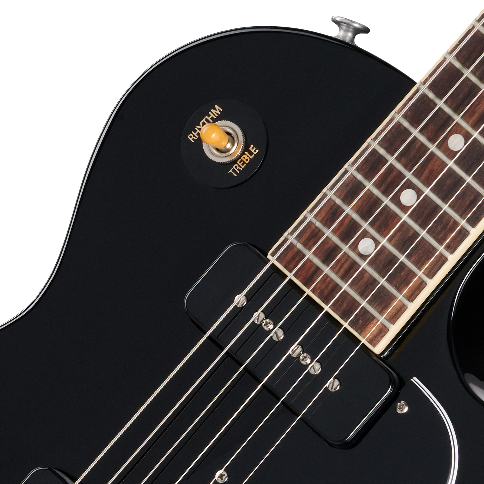 Gibson Les Paul Special Original Usa 2s P90 Ht Rw - Ebony - Single-Cut-E-Gitarre - Variation 2