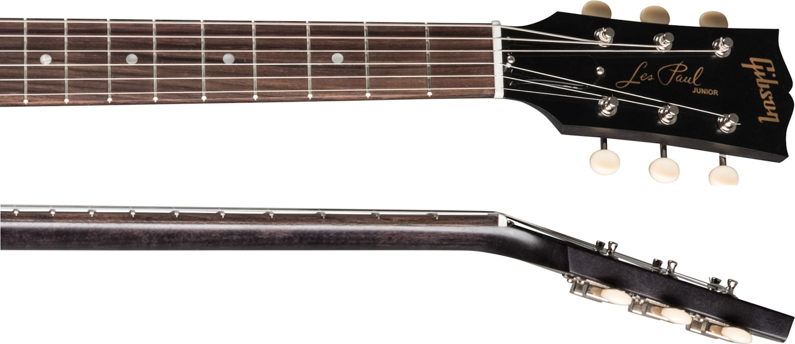 Gibson Les Paul Special Tribute Dc Modern P90 - Worn Ebony - Double Cut E-Gitarre - Variation 3