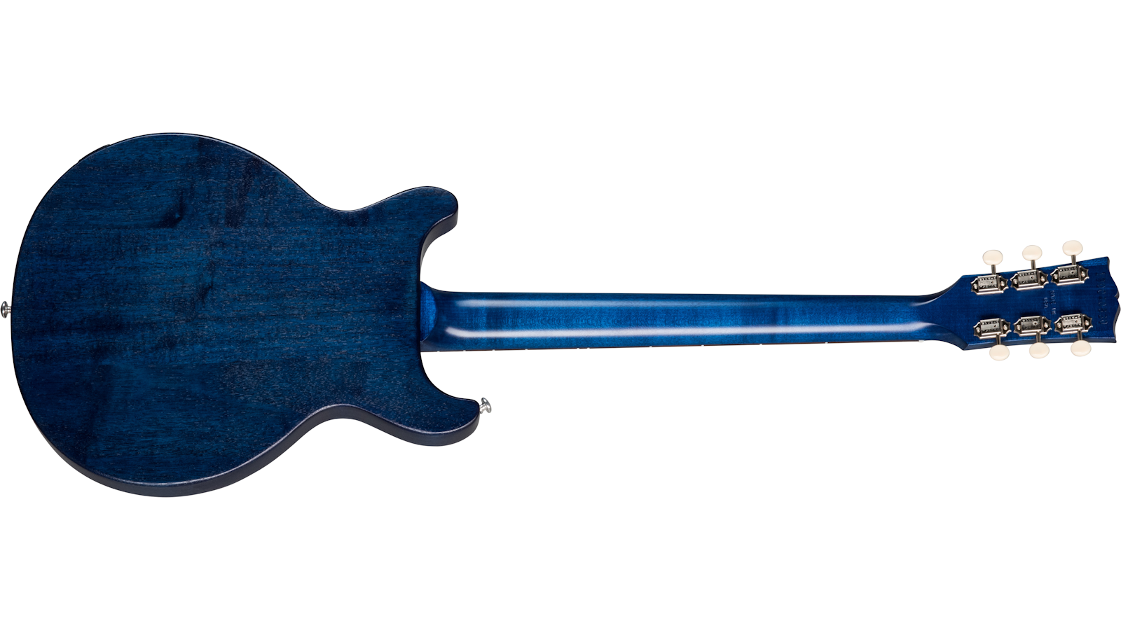 Gibson Les Paul Junior Tribute Dc Modern P90 - Blue Stain - Double Cut E-Gitarre - Variation 1