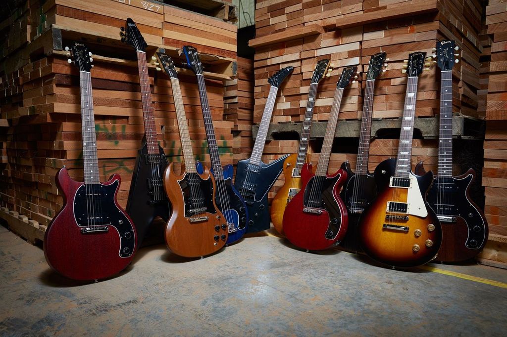 Gibson Les Paul Special Tribute Humbucker Modern 2020 2h Ht Rw - Vintage Cherry Satin - Single-Cut-E-Gitarre - Variation 4