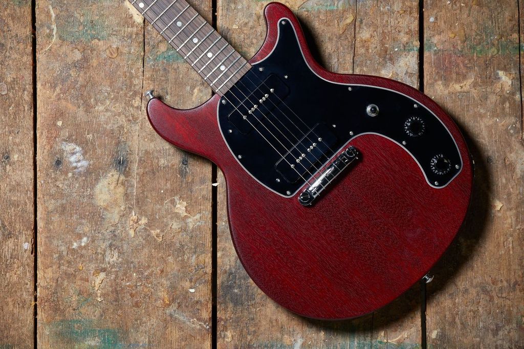 Gibson Les Paul Special Tribute Humbucker Modern 2020 2h Ht Rw - Vintage Cherry Satin - Single-Cut-E-Gitarre - Variation 6